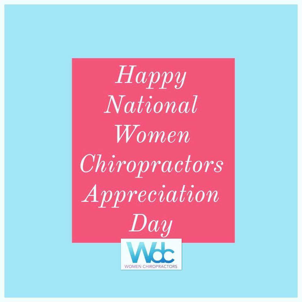 national woman chiropractors appreciation day bridlewood chiropractic